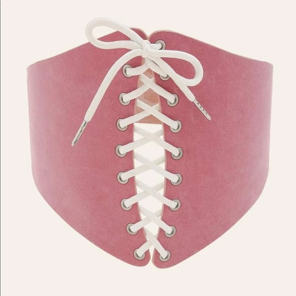 Pink Corset Belt New Cottagecore - Picture 3 of 7